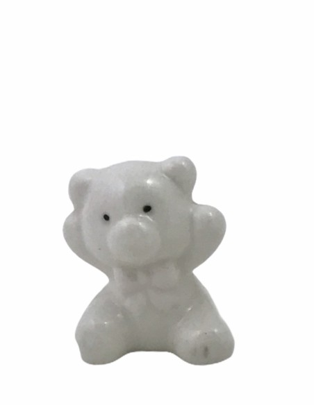 12 Statuina orso rosa