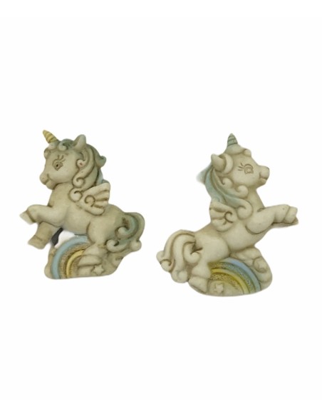 24 Magnete unicorno celeste