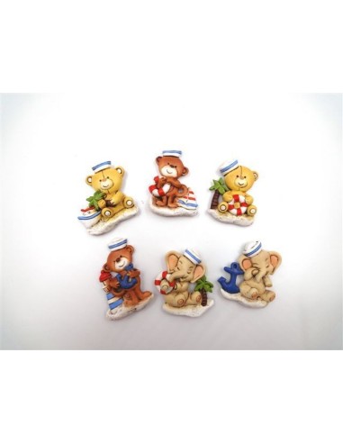 24 Magnete animaletti tema mare