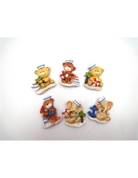 24 Magnete animaletti tema mare