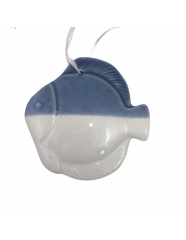 12 Appendino pesciolino porcellana