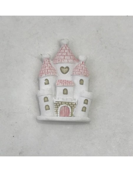 12 Magnete castello rosa