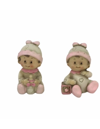 12 Statuina bimba rosa