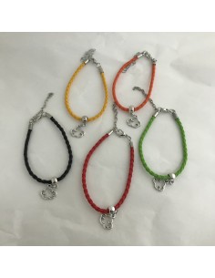 10 Bracciali colorati con nuvola