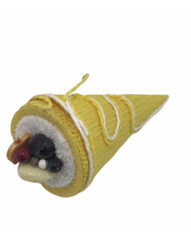 25 Sacchetti cono giallo