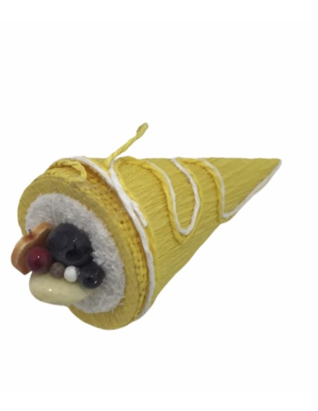 25 Sacchetti cono giallo
