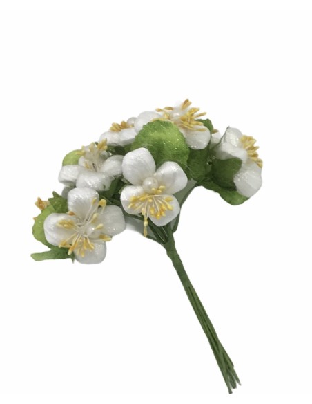 10 Margherite decorative bianche