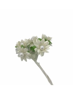 6 Margherite decorative bianca cm2