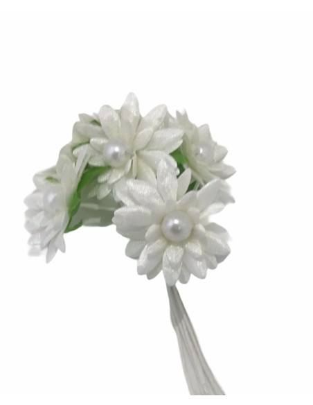 6 Margherite decorative bianca cm3