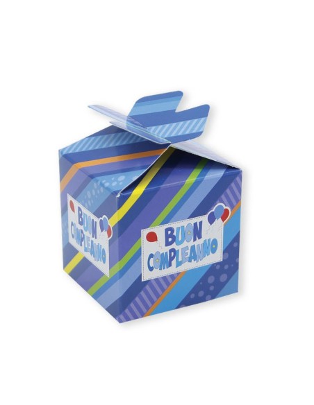 10 Scatole cubo compleanno