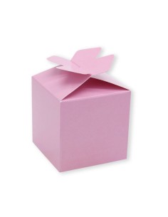 10 Scatole cubo rosa