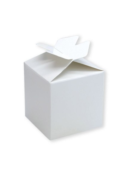 10 Scatole cubo bianco