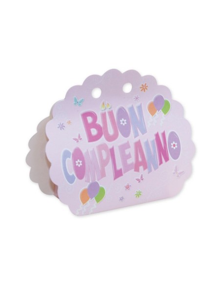 10 Scatole compleanno rosa