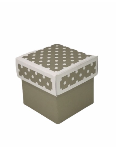 10 Scatole cubo tortora