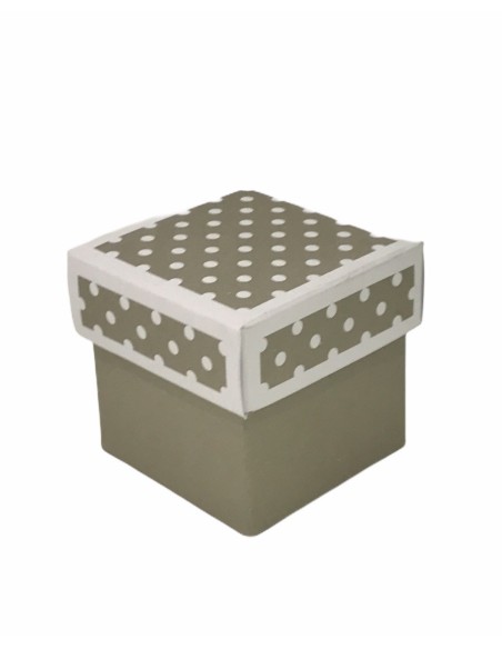 10 Scatole cubo tortora