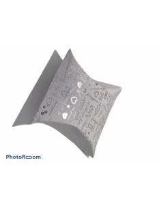 10 Scatole stickers argento