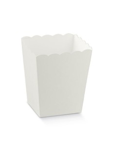 Vaso bianco 7x7x11