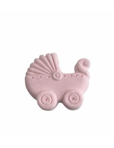 12 Gesso carrozzina rosa