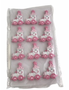 12 Applicazione trenino rosa