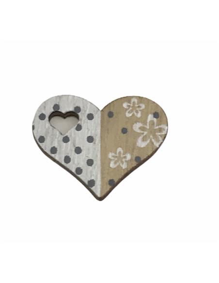 12 Applicazione cuore legno