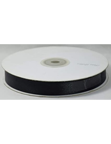 Nastro raso 25mm nero