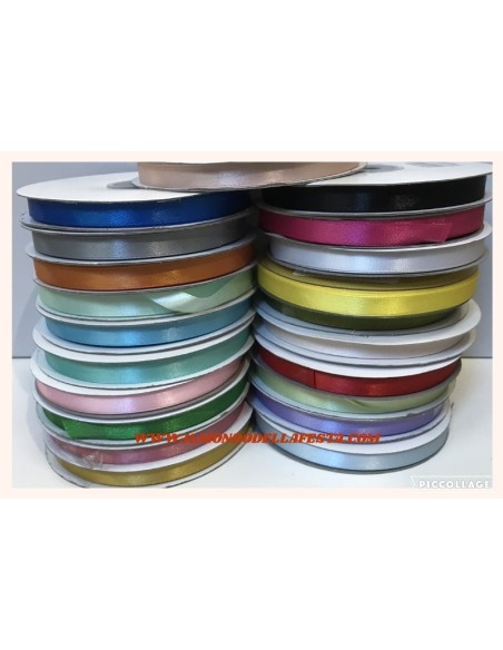 Nastro raso verde 10mm