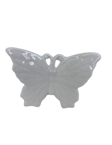 12 Statuina farfalla bianca