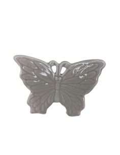 12 Statuina farfalla tortora cm6