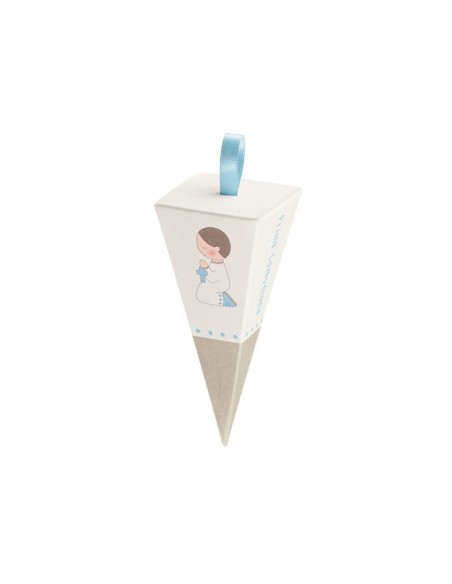 10 Scatole cono bimbo comunione