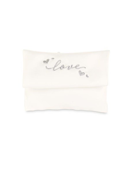 12 Sacchetti poscet love argento