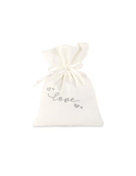 12 Sacchetti love argento