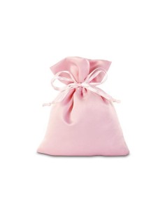 12 Sacchetti raso rosa