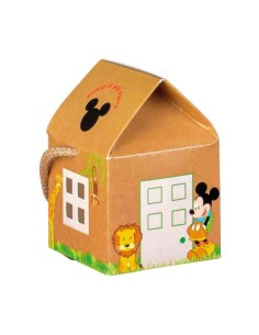 10 Scatole casetta topolino savana