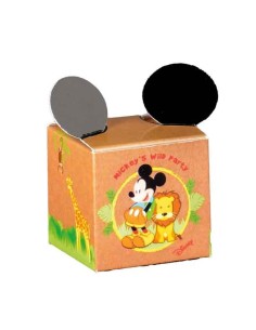 10 Scatole cubo topolino savana