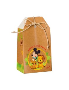 10 Scatole tag topolino savana
