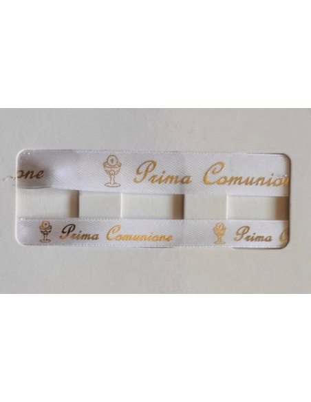 Nastro raso comunione 10mm