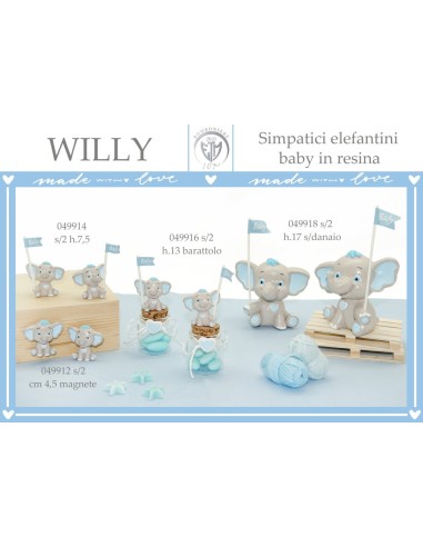 12 Magnete elefante celeste