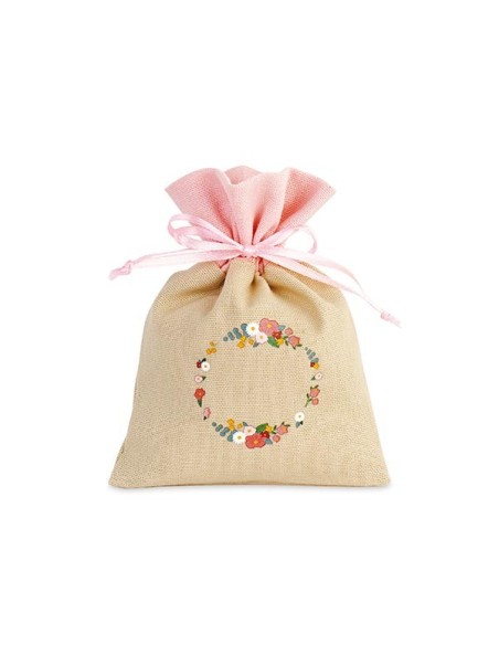12 Sacchetti con fiori