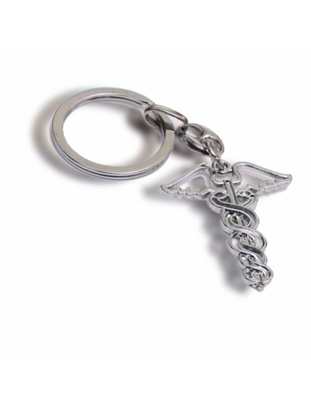 10 Portachiavi caduceo