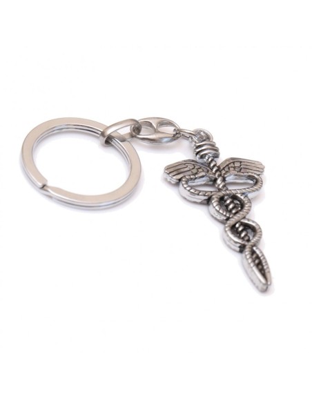 10 Portachiavi caduceo