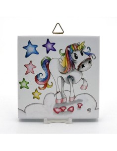 10 Mattonella unicorno