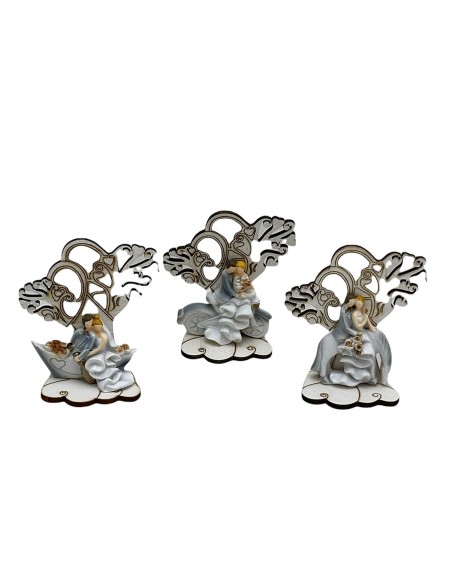 12 Statuina albero sposi cm9