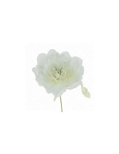 12 Fiori decorativi panna