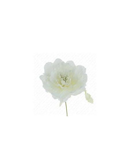 12 Fiori decorativi panna