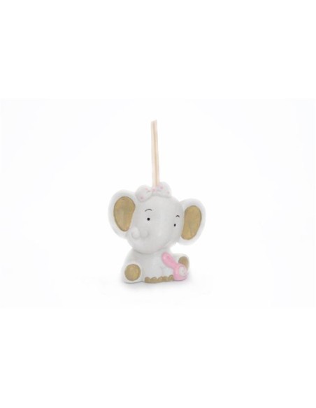 6 Diffusore elefante rosa cm8