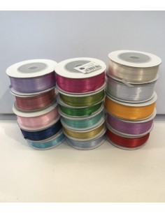 Nastro raso fucsia 3mm