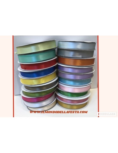 Nastro raso celeste 15mm
