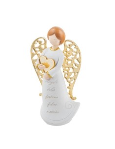 Statuina angelo bimbo cm 12