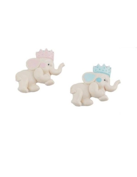 12 Magnete elefante rosa