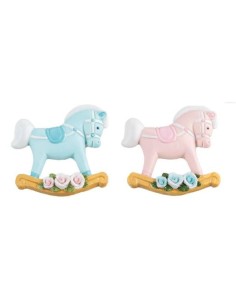12 Magnete cavallo rosa